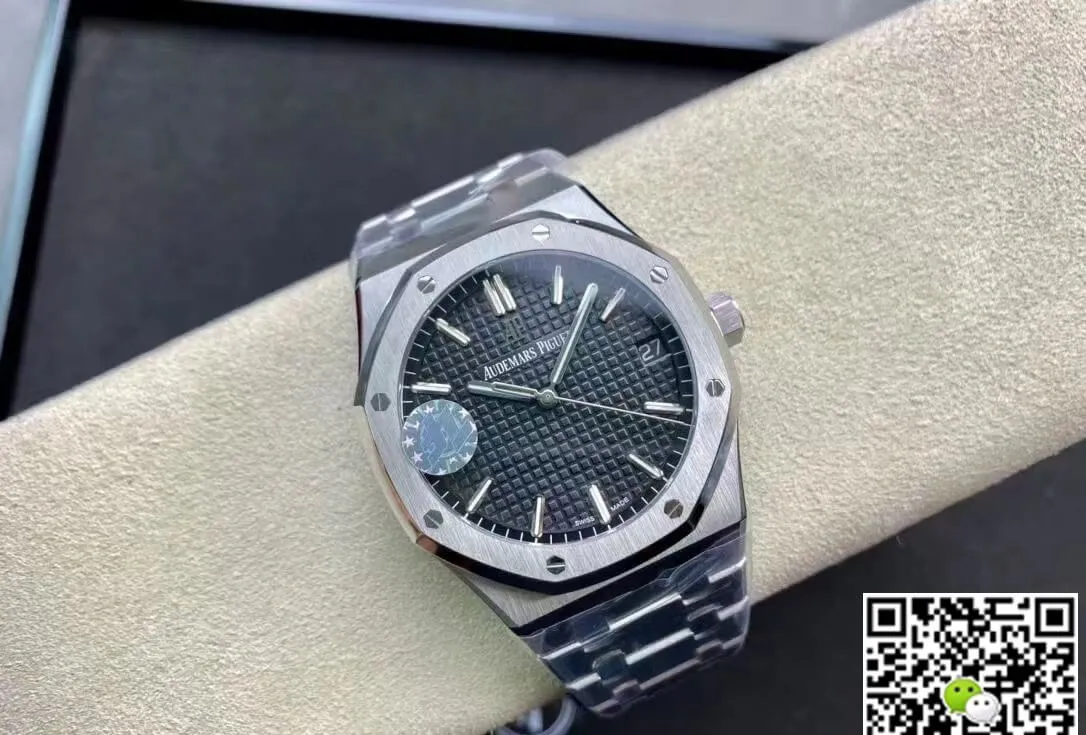 Audemars Piguet Royal Oak 15500ST.OO.1220ST.03 ZF Factory 1:1 Best Edition Replica Watch V2 Black Dial